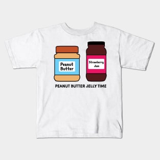 Peanut Butter Jelly Time Kids T-Shirt